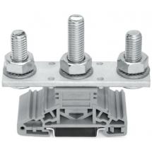  BORNE 3 BOULONS M10 GRIS 