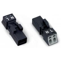  CONNECTEUR MALE 2 POLES SANS D 