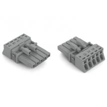 DOUILLE 5 POLES, GRIS 