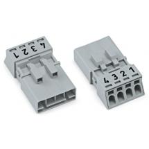  STECKER 4-POL.. KOD. B. STEUER 