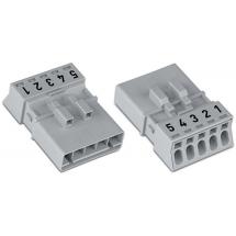  CONNECTEUR 5 POLES, GRIS 