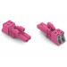  DOUILLE 2 POLES, ROSE 