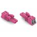 DOUILLE 2 POLES, ROSE 