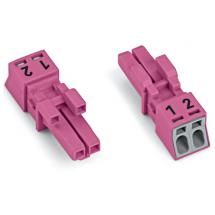  DOUILLE 2 POLES, ROSE 