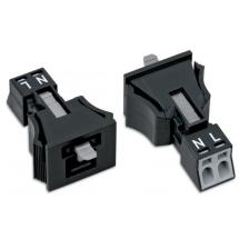  CONNECTEUR MALE 2 POLES ENCAST 